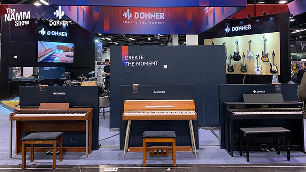 NAMM x Donner 2023: Wooden Digital Pianos