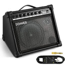 Donner DKA-20 20 Watt Amplifier for Keyboard and Bass and Guitar and Electronic Drum and Speaker