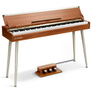 Donner DDP-80 PLUS 88 Key Weighted Wooden Upright Digital Piano with Piano Lid 3-Pedal