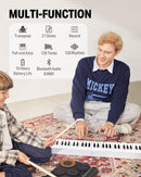 Donner DP-06 61 Keys Semi-weighted Portable Keyboard with Bluetooth for Beginner
