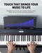 Donner DEP-20 88 Key Portable Weighted Digital Piano with Furniture Stand & 3-Pedal