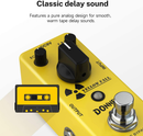 Donner Yellow Fall Delay Guitar Pedal Vintage Analog Delay Effect