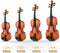 Eastar EVA-2 Violin Set Fiddle for Kids Beginners Students with Hard Case, Rosin, Shoulder Rest, Bow, and Extra Strings (Imprinted Finger Guide on Fingerboard) - Donnerdeal