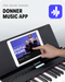 Donner DEP-20 Portable 88 Key Weighted Digital Piano with Sustain Pedal for Beginner