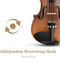 Eastar Full Size 4/4 Violin Set EVA-3 Matte Fiddle for Kids Beginners Students Adults with Hard Case, Rosin, Shoulder Rest, Bow, and Extra Strings (Imprinted Finger Guide on Fingerboard) - Donner Musical instrument