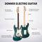 Donner Electric Guitar Solid Body Stratocaster Kit 39 Inch for Adult Beginner Blue with Bag, Cable, Strap - Donner Musical instrument