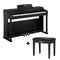 Donner DDP-100 88 Key Weightesd Hammer Action Upright Digital Piano for Beginners Black/White