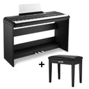 Donner SE-1 Professional 88 Weighted Key Graded Hammer Action Console Digital Piano with Headphone